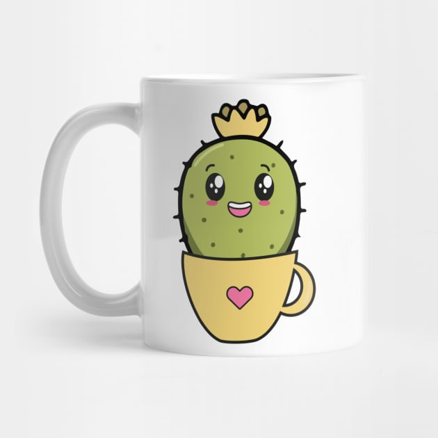 Cute Cactus Kawaii by IstoriaDesign